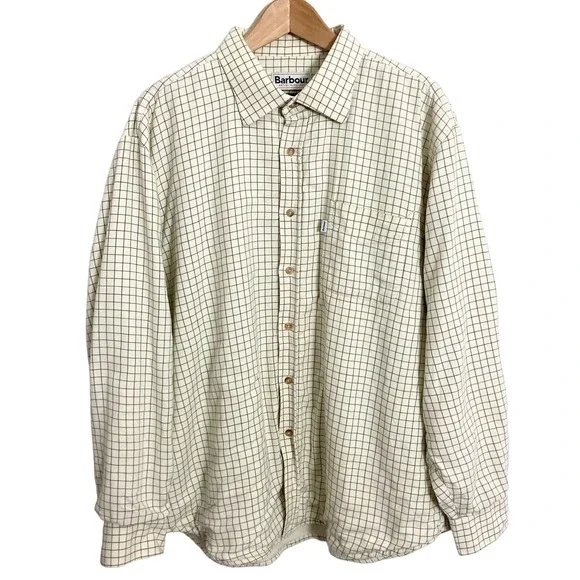 Barbour Men’s Tattersall Check Plaid Button Down Shirt // Size XL - Picture 1 of 5